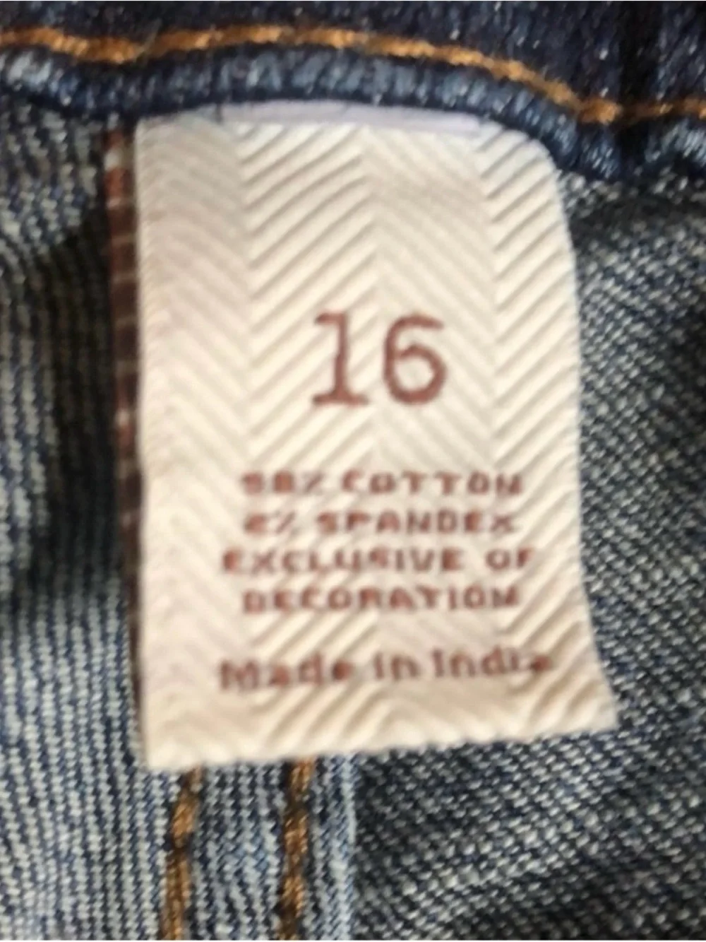 New Sonoma Jeans Women’s Casual Mid Rise Demi Bootcut Denim Blue Jeans Size 16